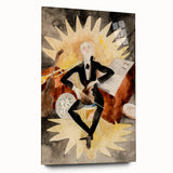 Modern Musician Wall Art - Abstract Contemporary Art Print 1918