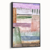 Modern Landscape Wall Art - Abstract Contemporary Poplar Design Print