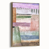 Modern Landscape Wall Art - Abstract Contemporary Poplar Design Print