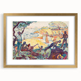 Harmonious Gathering - Modern Abstract Wall Art for Trendy Spaces