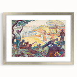 Harmonious Gathering - Modern Abstract Wall Art for Trendy Spaces