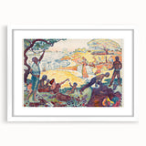 Harmonious Gathering - Modern Abstract Wall Art for Trendy Spaces