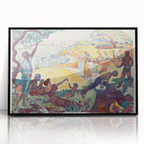 Harmonious Gathering - Modern Abstract Wall Art for Trendy Spaces