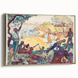 Harmonious Gathering - Modern Abstract Wall Art for Trendy Spaces