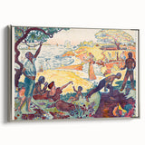 Harmonious Gathering - Modern Abstract Wall Art for Trendy Spaces