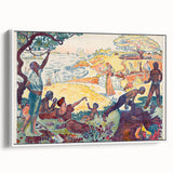 Harmonious Gathering - Modern Abstract Wall Art for Trendy Spaces