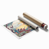 Harmonious Gathering - Modern Abstract Wall Art for Trendy Spaces