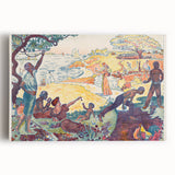 Harmonious Gathering - Modern Abstract Wall Art for Trendy Spaces