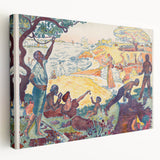 Harmonious Gathering - Modern Abstract Wall Art for Trendy Spaces