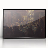 Elegant Society Gathering - Modern Wall Art for Sophisticated Decor