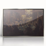 Elegant Society Gathering - Modern Wall Art for Sophisticated Decor