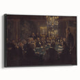 Elegant Society Gathering - Modern Wall Art for Sophisticated Decor