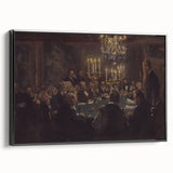 Elegant Society Gathering - Modern Wall Art for Sophisticated Decor