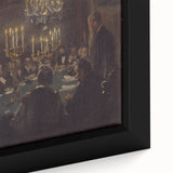 Elegant Society Gathering - Modern Wall Art for Sophisticated Decor