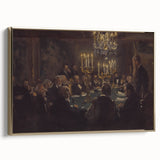 Elegant Society Gathering - Modern Wall Art for Sophisticated Decor