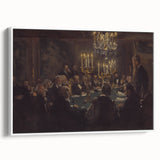 Elegant Society Gathering - Modern Wall Art for Sophisticated Decor