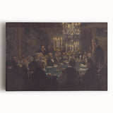 Elegant Society Gathering - Modern Wall Art for Sophisticated Decor