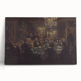 Elegant Society Gathering - Modern Wall Art for Sophisticated Decor