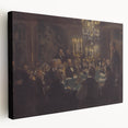 Elegant Society Gathering - Modern Wall Art for Sophisticated Decor