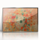 Vibrant Nasturtiums - Modern Floral Wall Art for Trendy Home Decor