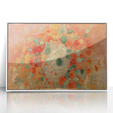 Vibrant Nasturtiums - Modern Floral Wall Art for Trendy Home Decor