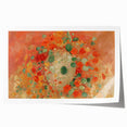Vibrant Nasturtiums - Modern Floral Wall Art for Trendy Home Decor