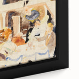 Abstract Modern Art Scene: Minimalist & Contemporary Wall Decor