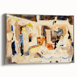 Abstract Modern Art Scene: Minimalist & Contemporary Wall Decor