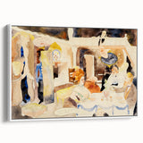 Abstract Modern Art Scene: Minimalist & Contemporary Wall Decor