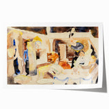 Abstract Modern Art Scene: Minimalist & Contemporary Wall Decor