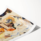 Abstract Modern Art Scene: Minimalist & Contemporary Wall Decor