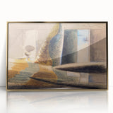 Abstract Minimalist Wall Art: Modern Design Elements for Home