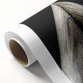 Art deco poster of geometric patterns in gold and black on rolled canvas, suitable for nursery wall art or dining room.