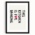 Extra large abstract art print with vibrant colors and textured design on a framed black mat, suitable for living room decor.