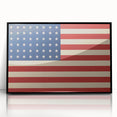 Vintage American Flag - USA Wall Art