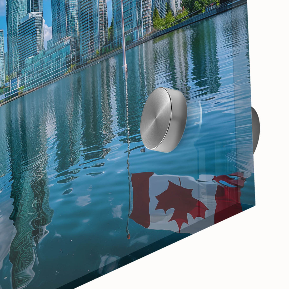 Patriotic Canadian Flag & Cityscape Prints - Canadian Heritage Wall Art
