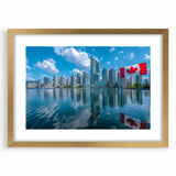 Patriotic Canadian Flag & Cityscape Prints - Canadian Heritage Wall Art