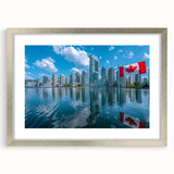 Patriotic Canadian Flag & Cityscape Prints - Canadian Heritage Wall Art