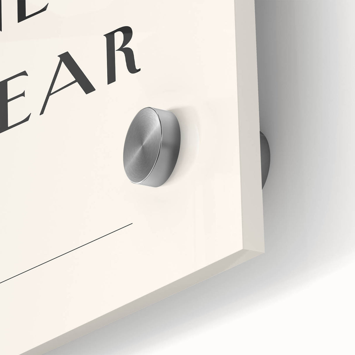 Minimalist Happy New Year - New Year's Eve Wall Art Print