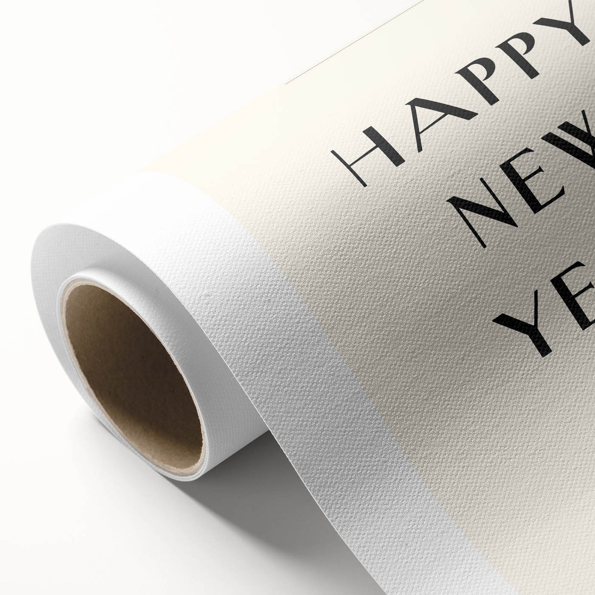 Minimalist Happy New Year - New Year's Eve Wall Art Print