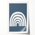 Minimalist Rainbow - Boys Wall Art Kids Room Decor