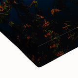 Large art of a Taiwanese landscape in black and white on stretched canvas, suitable for bedroom decor.