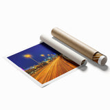 Extra large wall art depicting a vibrant floral scene in Melbourne, ideal for classy bathroom or large living room decor.