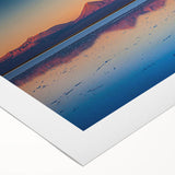 Art deco poster featuring a vibrant scene of a Nicaraguan landscape on rolled canvas, ideal for dining room wall art.