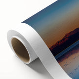 Art deco poster of a serene Nicaraguan landscape in soft pastel shades, rolled canvas, ideal for nursery wall art.