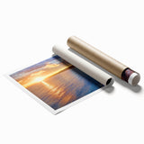 Extra large wall art depicting a floral scene in Nice, France, with vibrant colors on a rolled print.