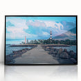 Large abstract wall art of a European cityscape in muted gray and black tones on framed acrylic.