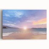 Black and white stretched canvas of Acapulco scenery, ideal for kitchen wall art.