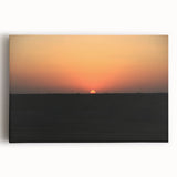 Black and white large art print of Middle Eastern scenery on stretched canvas, ideal for kitchen wall art.