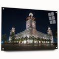 Acrylic print of a Middle Eastern Jordan scenery in earth tones, suitable for bedroom or dining room decor.